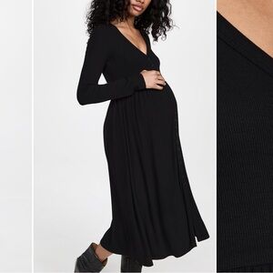 Hatch Rib Nursing Dress, Size 2